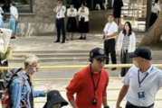 撒贝宁一家游敦煌莫高窟：文化传承中的温馨旅程